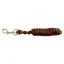 KM Elite 6ft Poly Lead Rope - Dark Brown