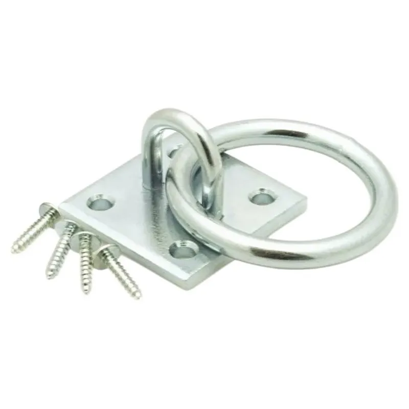 KM Elite Wall Mounted Tie Ring with 4 Screws