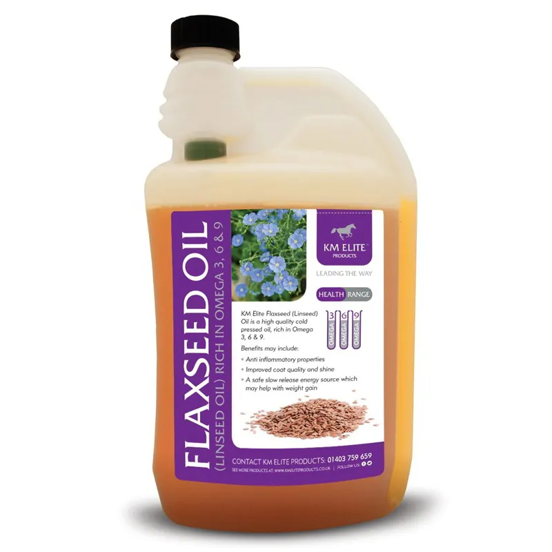 KM Elite Flaxseed Oil-1
