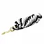 KM Elite Superfine Cotton Lead Rope - Black/Grey/White