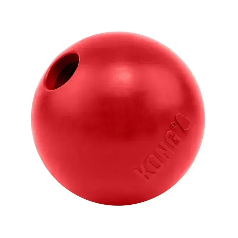 KONG Ball with Hole - Red