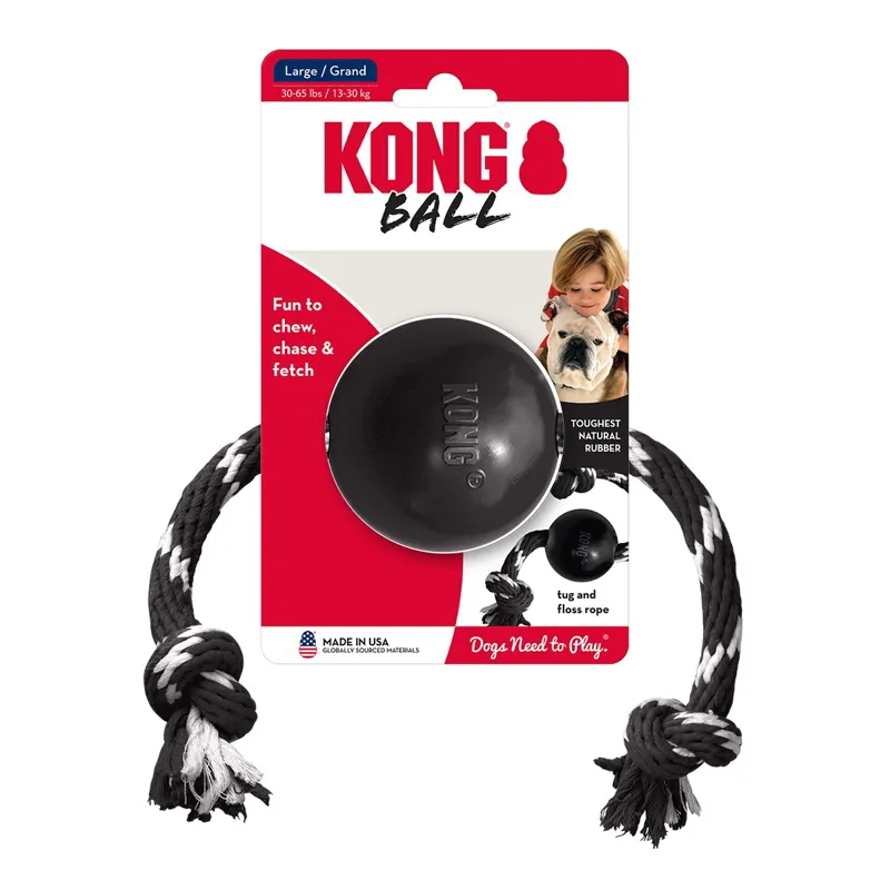 KONG Extreme Ball with Rope-5