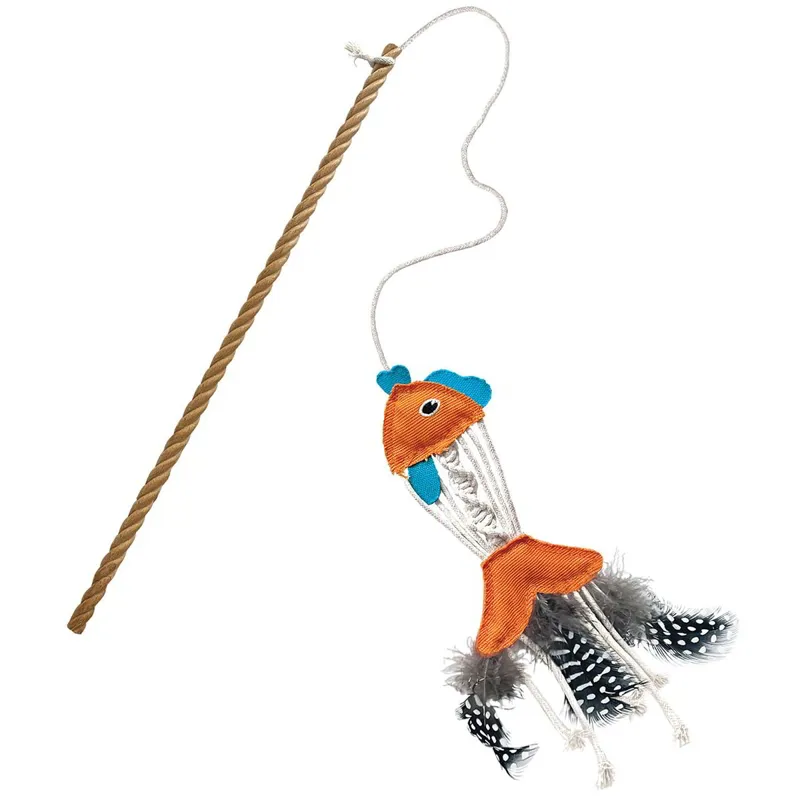 KONG Naturals Teaser Cat Toy - Fish