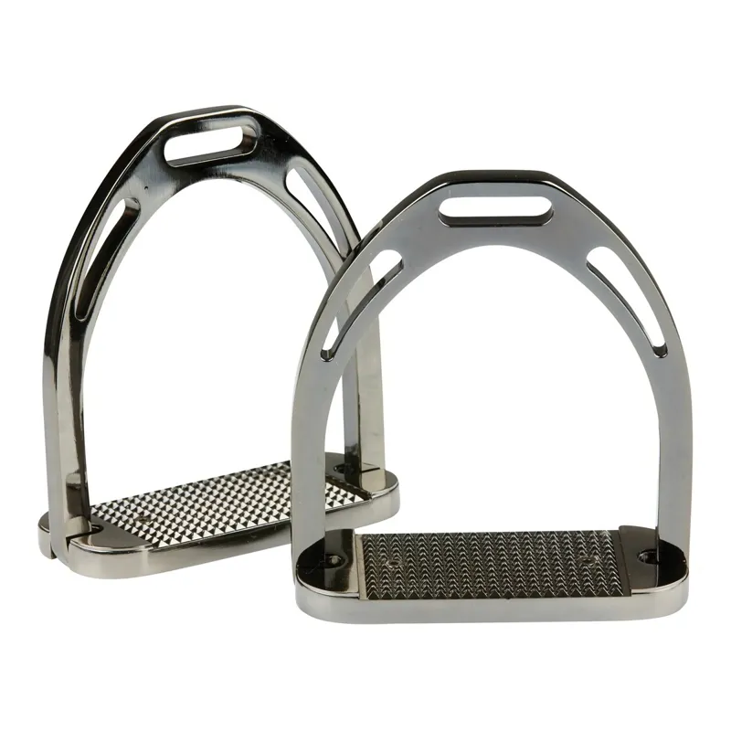 Korsteel Aluminum Stirrup Irons - Black-1