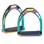Korsteel Aluminum Stirrup Irons - Rainbow