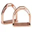Korsteel Aluminum Stirrup Irons - Rose Gold