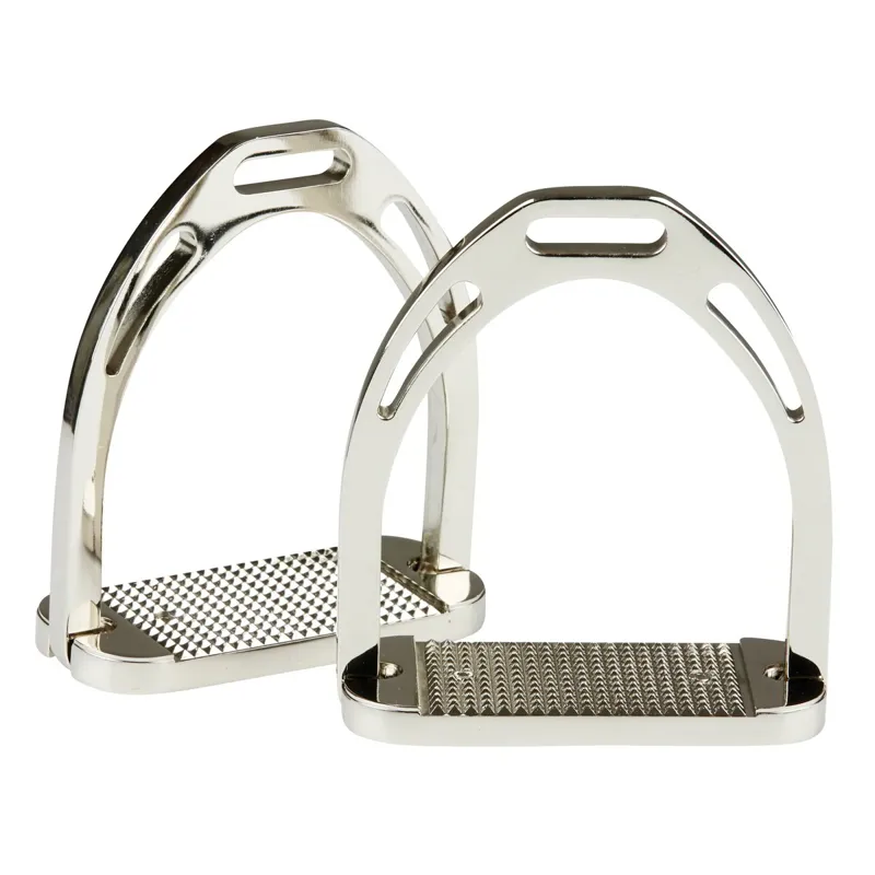 Korsteel Aluminum Stirrup Irons - Silver-1