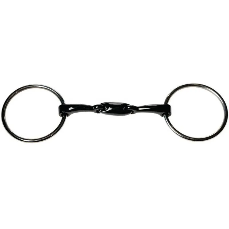 JP Korsteel Sweet Iron Loose Ring Oval Link Snaffle Bit