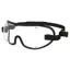 Kroops Triple-Slot Racing Goggles - Black/Clear