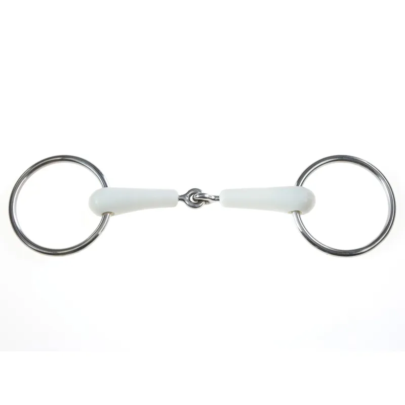 Korsteel Flexi Jointed Loose Ring Snaffle Bit-1