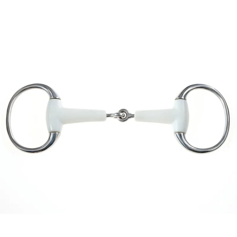 Korsteel Flexi Mouth Jointed Eggbutt Snaffle Bit