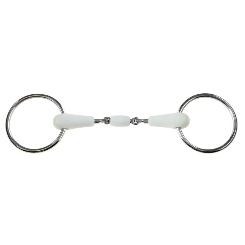 Korsteel Flexi Oval Link Loose Ring Snaffle Bit-1