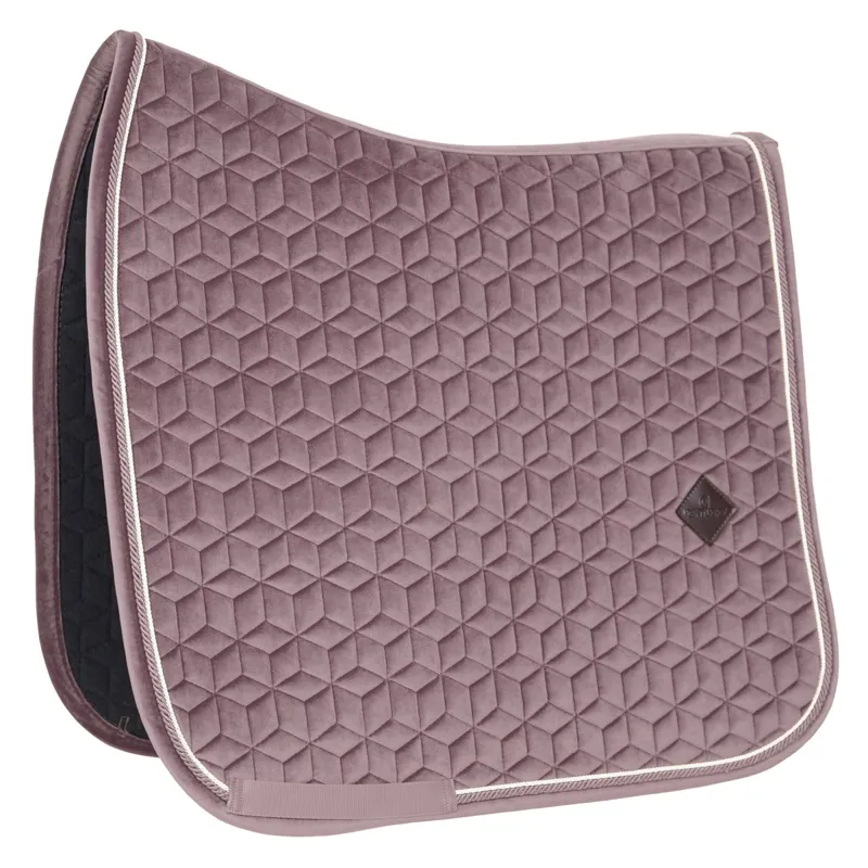 Kentucky Velvet Dressage Saddle Pad - Light Purple