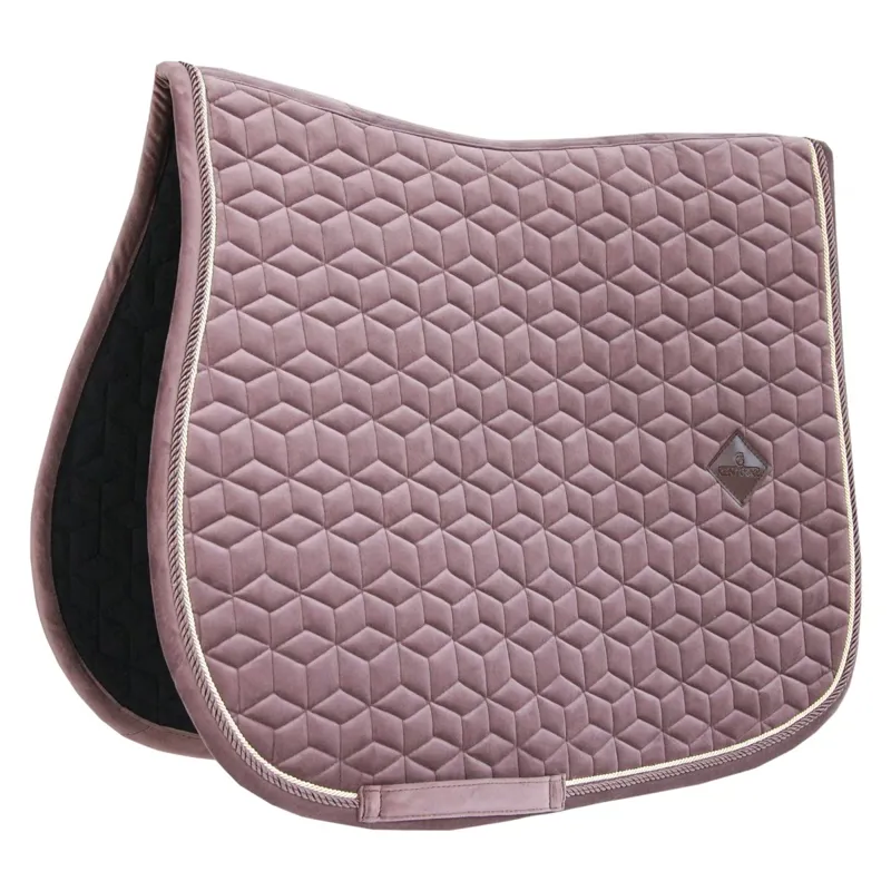 Kentucky Velvet Jumping Saddle Pad - Light Purple