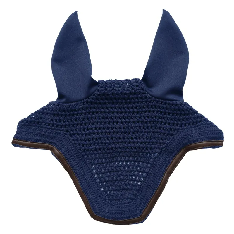 Kentucky Wellington Leather Trim Fly Bonnet - Dark Navy