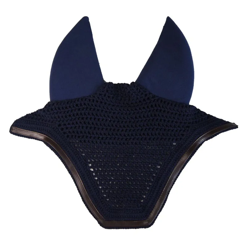 Kentucky Wellington Leather Trim Soundless Fly Veil - Dark Navy