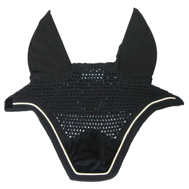 Kentucky Wellington Velvet Fly Veil - Black