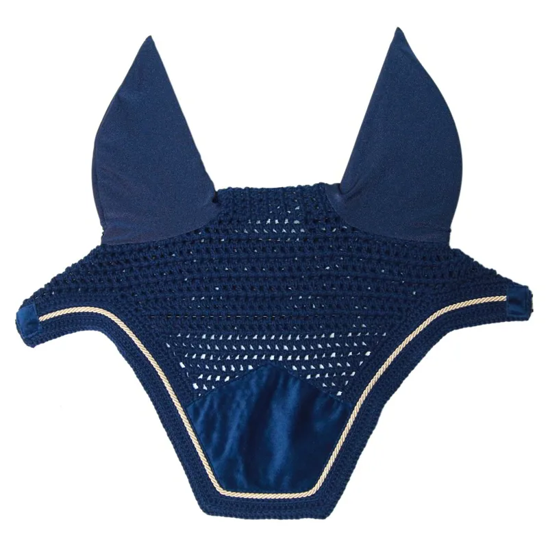 Kentucky Wellington Velvet Fly Bonnet - Navy