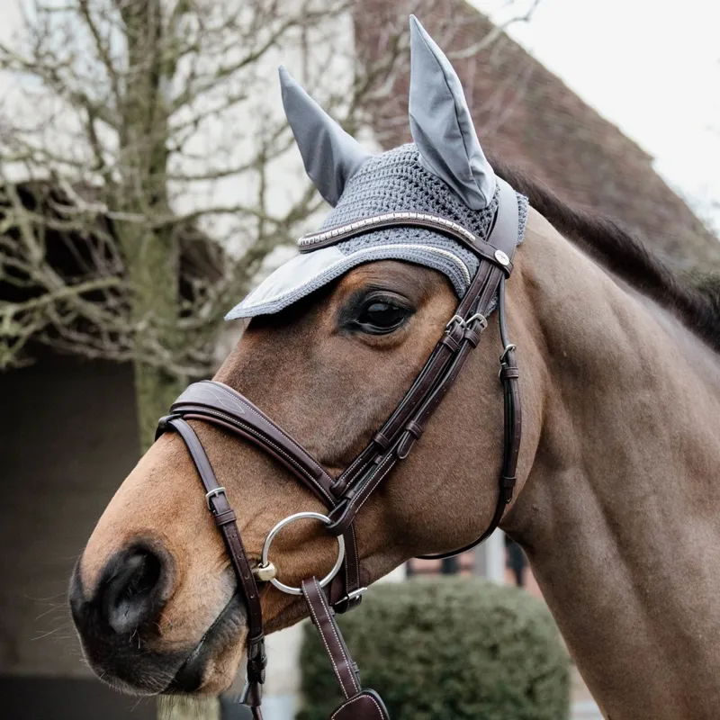 Kentucky Wellington Velvet Fly Bonnet - Grey-2