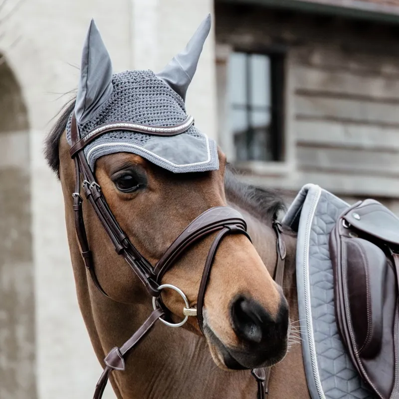 Kentucky Wellington Velvet Fly Bonnet - Grey-1