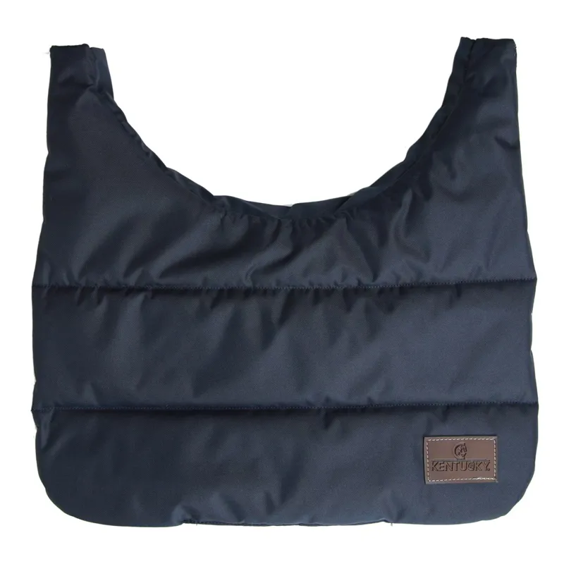 Kentucky Waterproof Blanket Bib - Navy-3