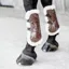 Kentucky Bamboo Shield Artificial Sheepskin Tendon Boots - Brown