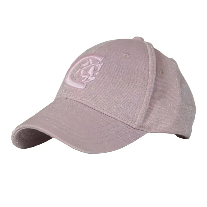 Kentucky Glitter Baseball Cap - Soft Rose