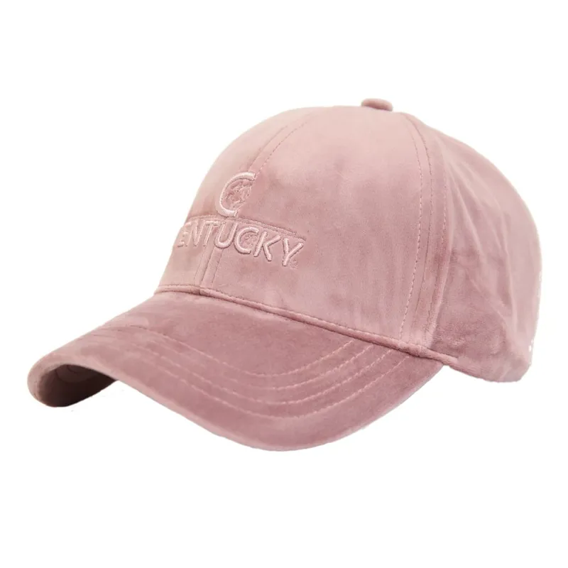 Kentucky Velvet Baseball Cap - Old Rose-2