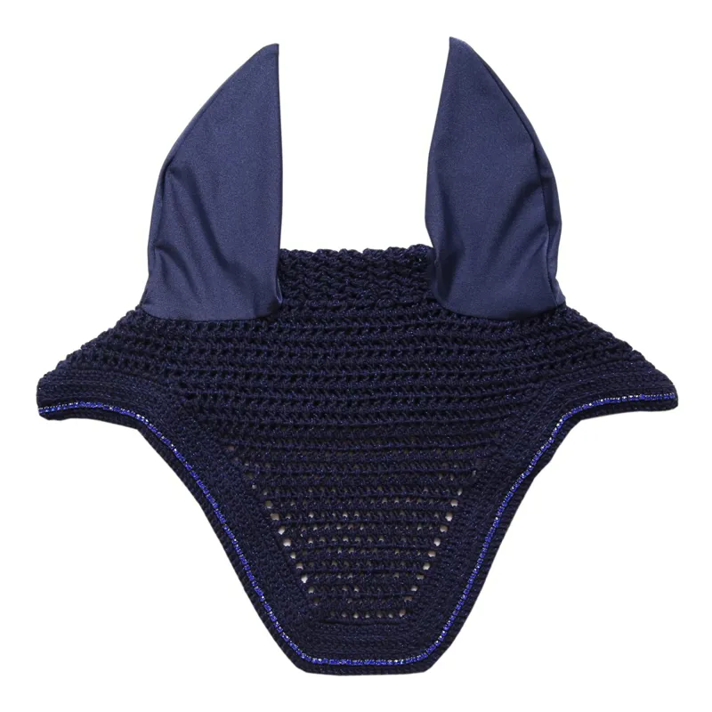 Kentucky Wellington Sparkling Fly Veil - Dark Navy