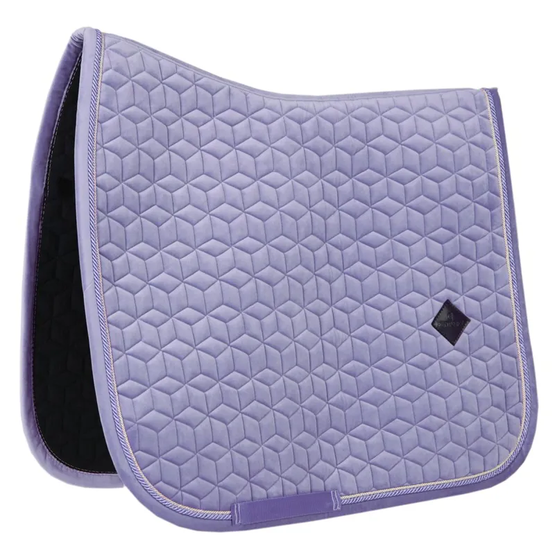 Kentucky Velvet Dressage Saddle Pad - Purple