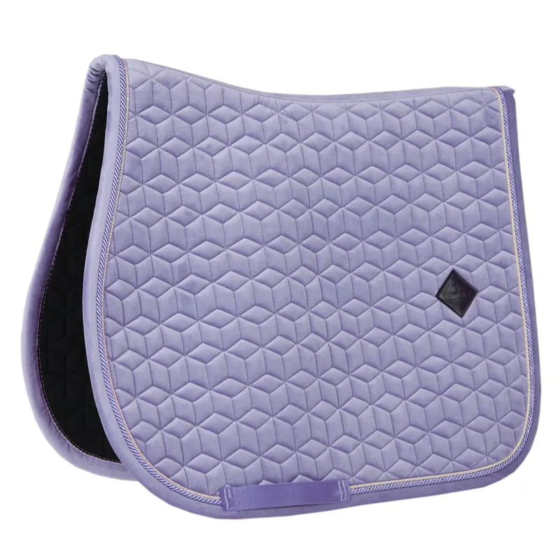 Kentucky Velvet Jumping Saddle Pad - Purple