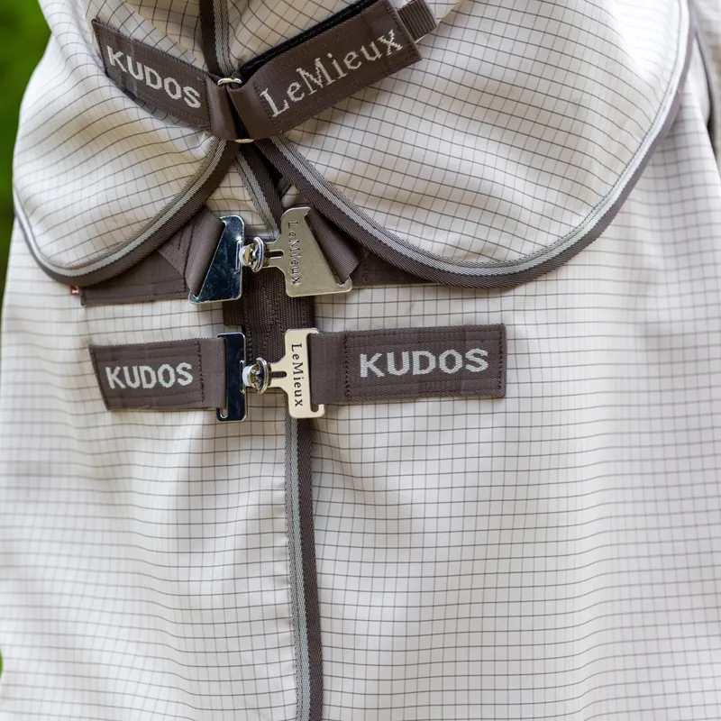 LeMieux Kudos Field Detachable Neck Blanket - Stone-3