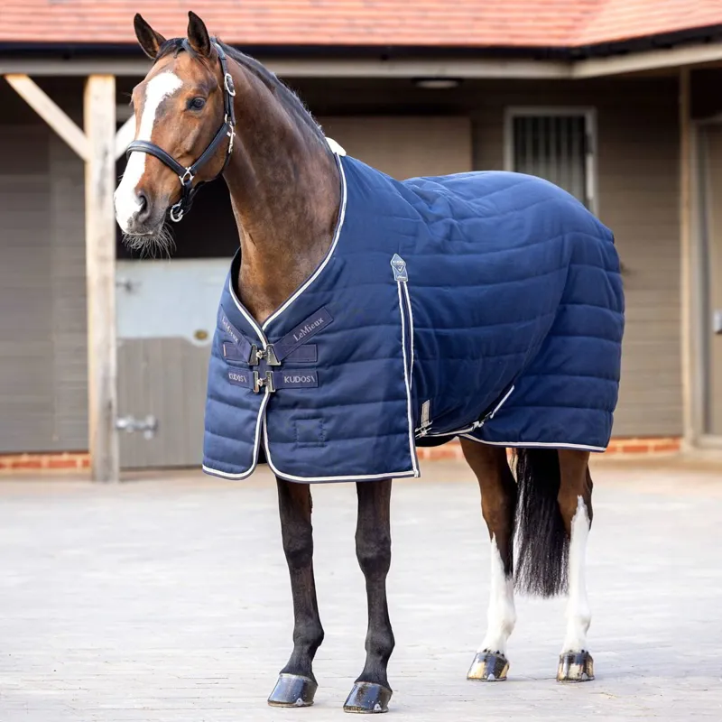 LeMieux Kudos 100g Standard Neck Stable Blanket - Navy