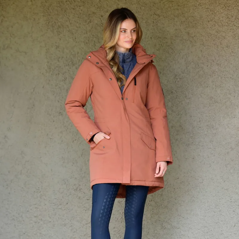WeatherBeeta Kyla II Technical Waterproof Womens Jacket - Redwood-1