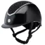 Charles Owen EQx Kylo Crystal Helmet - Black Gloss/Chrome Crystal Pre-Order