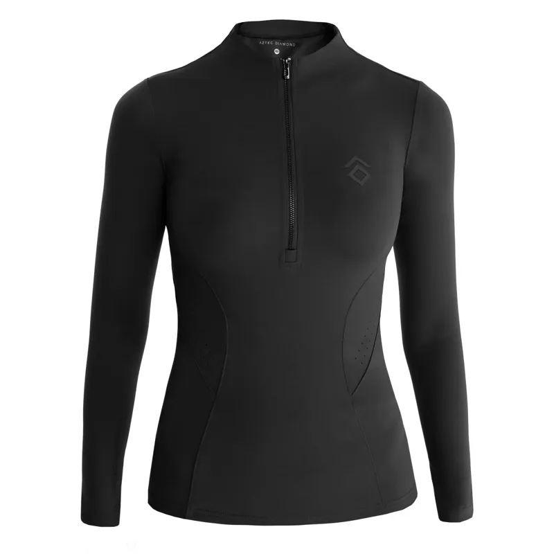 Aztec Diamond Core Long Sleeve Women's Base Layer - Black-2