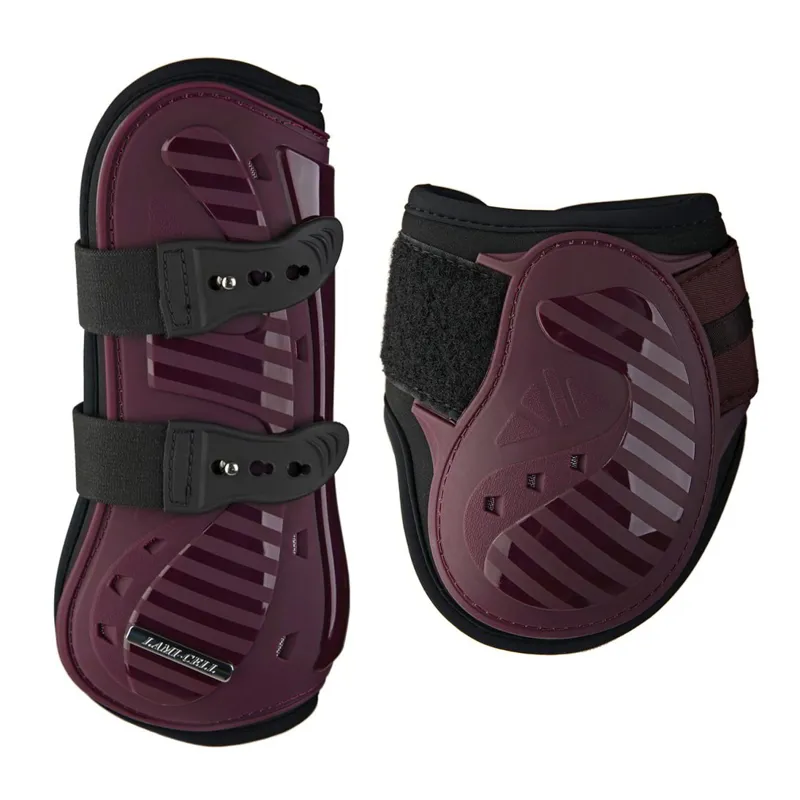 Lami-Cell Aurora Tendon and Fetlock Boots Set - Burgundy