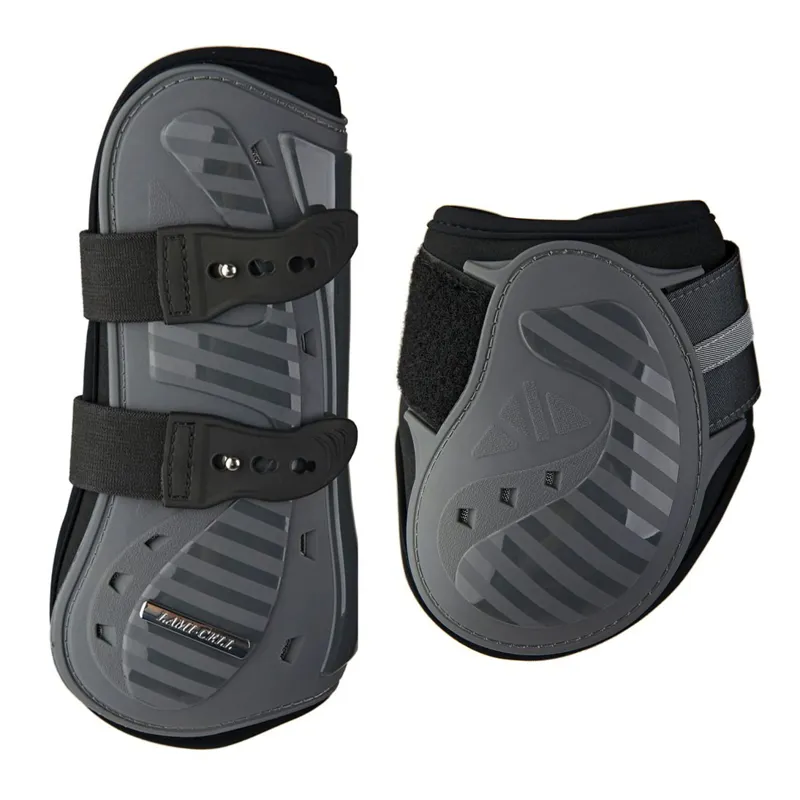 Lami-Cell Aurora Tendon and Fetlock Boots Set - Dark Gray