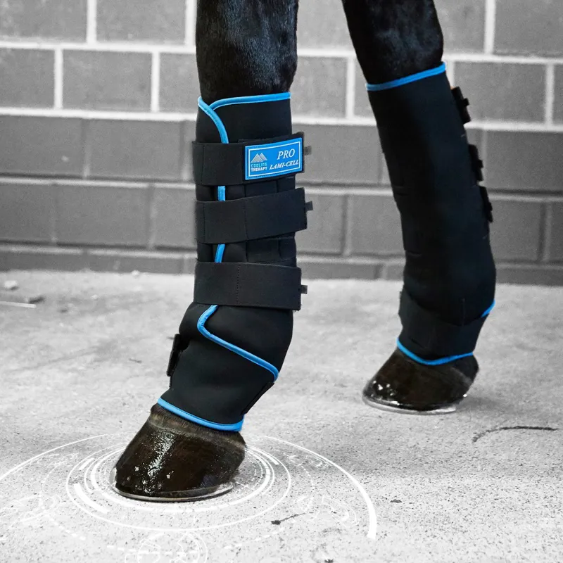 Lami-Cell Pro Ice Cooling Therapy Boots - Black-2