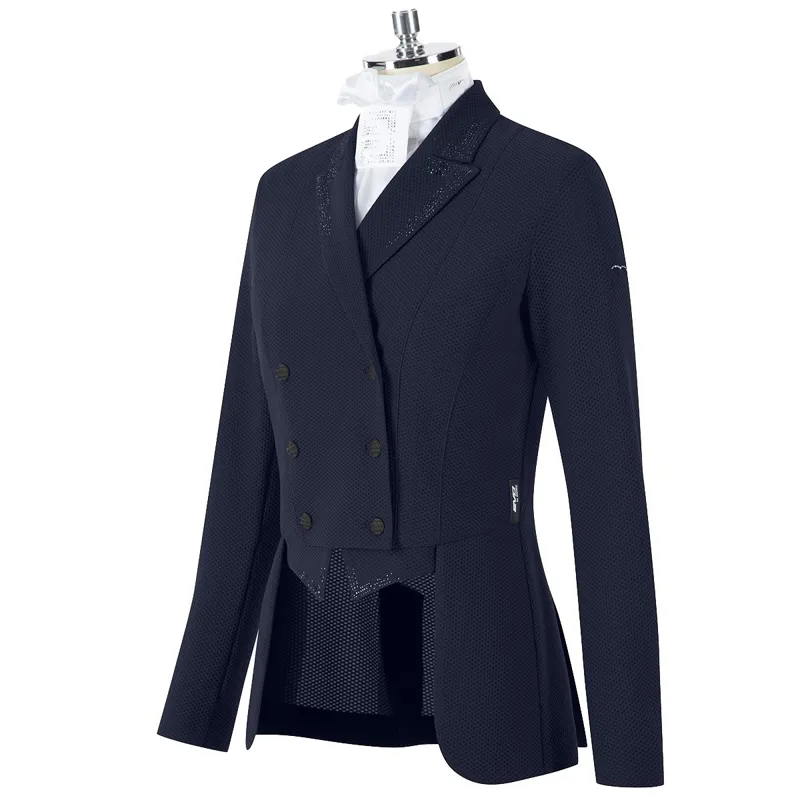 Animo Lawind Ladies Short Dressage Show Coat - Ombra Blue