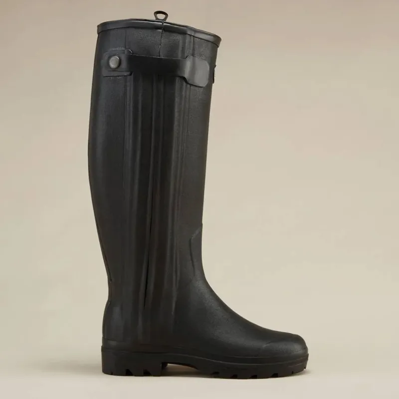 Le Chameau Chasseur Womens Neoprene Boots - Black-8