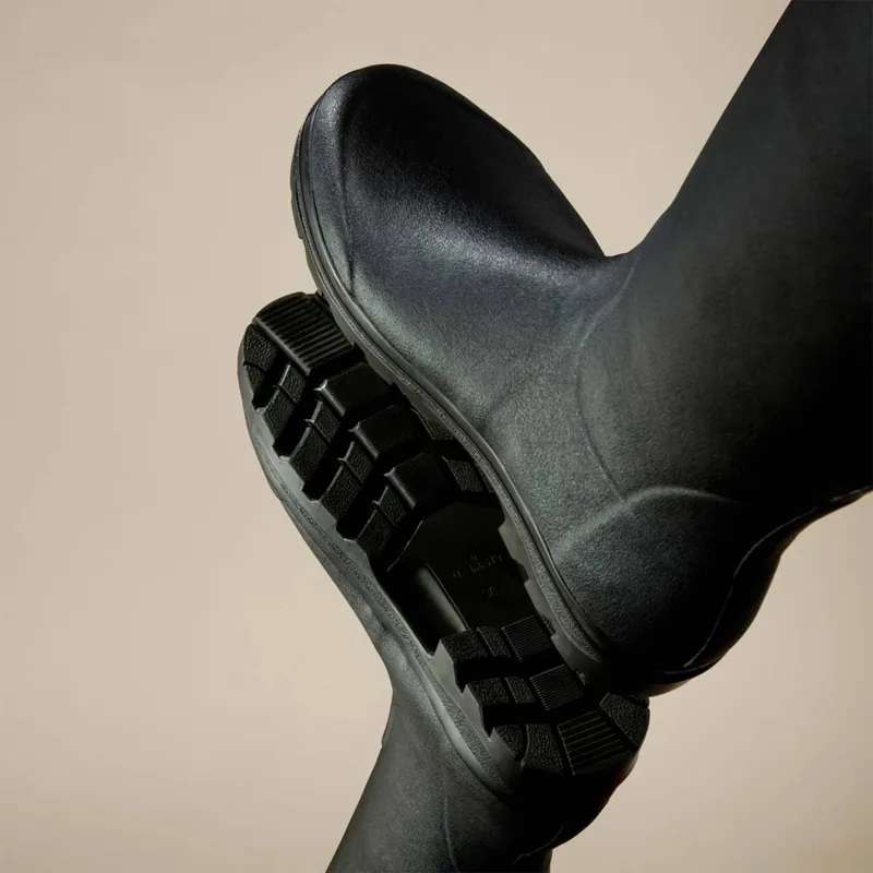Le Chameau Chasseur Womens Neoprene Boots - Black-2