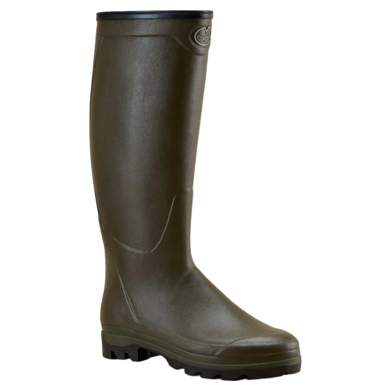 Le Chameau Country Cross Neoprene Lined Men's Boots - Vert Chameau-1