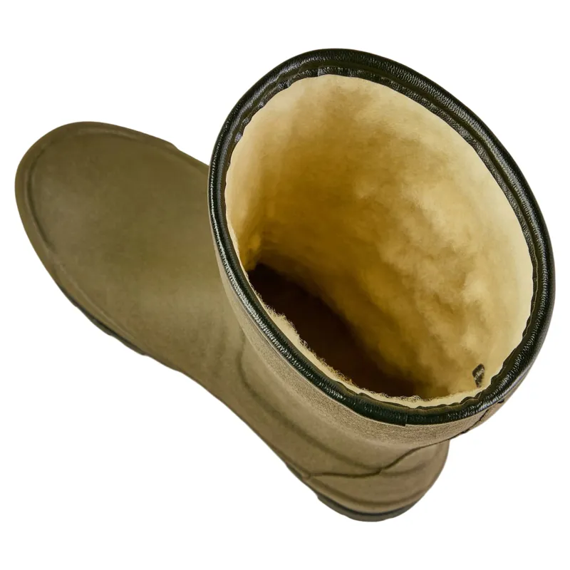 Le Chameau Giverny Wool Lined Bottillon Women's Boots - Vert Chameau-11