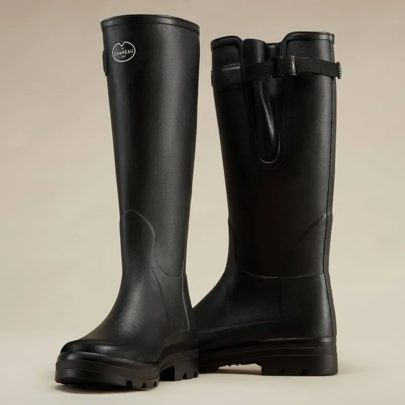 Le Chameau Vierzonord Neoprene Lined Mens Boots - Noir-5