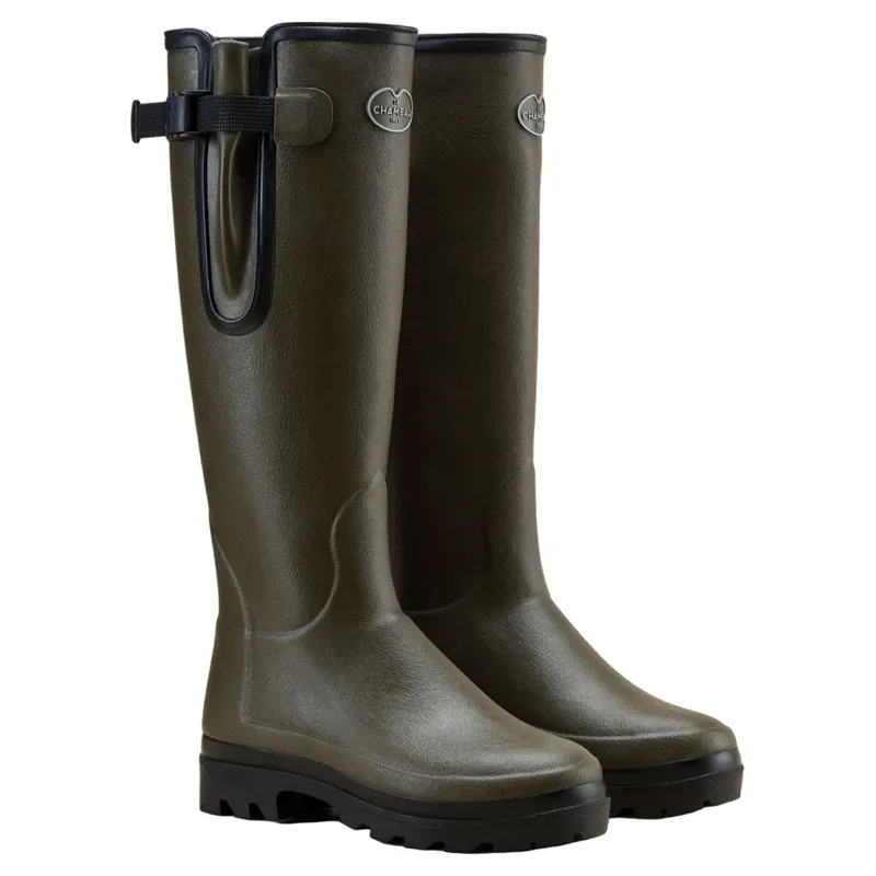 Le Chameau Vierzonord Neoprene Lined Women's Boots - Vert Chameau