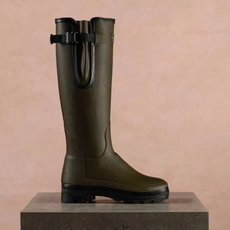 Le Chameau Vierzonord Neoprene Lined Women's Boots - Vert Chameau-1