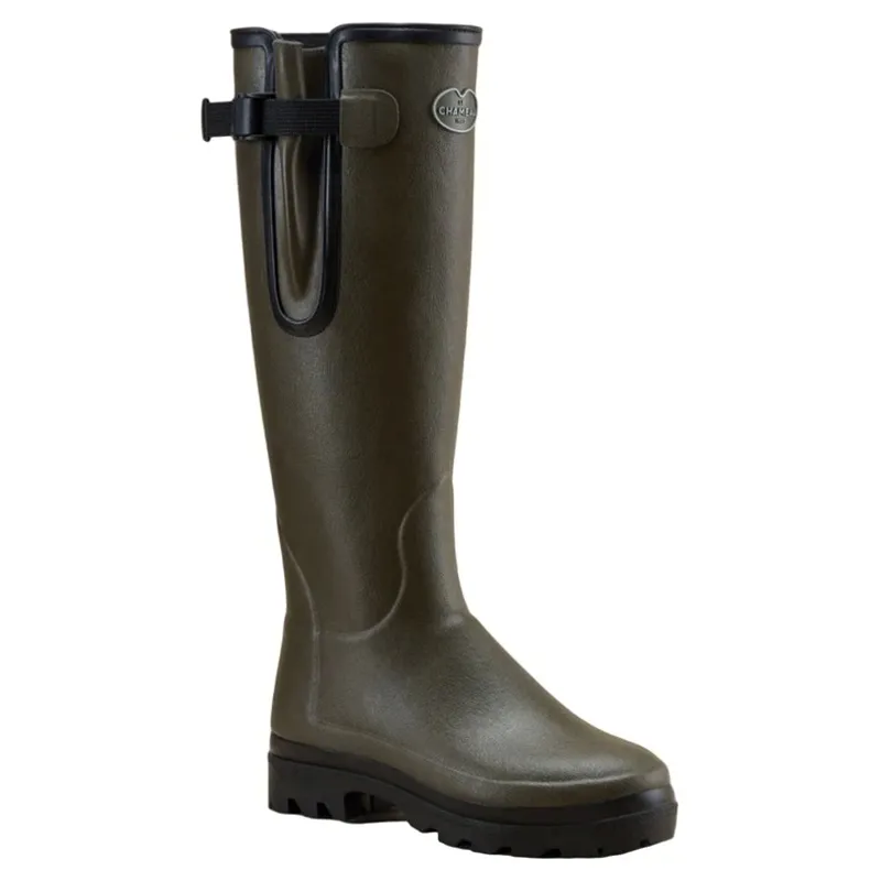 Le Chameau Vierzonord Neoprene Lined Women's Boots - Vert Chameau-4
