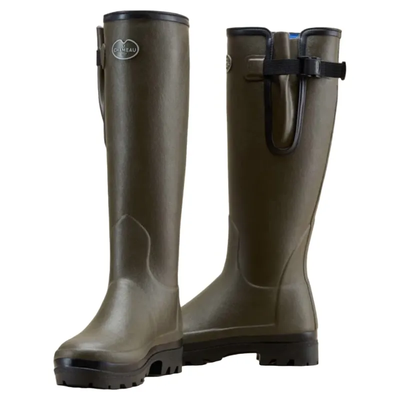 Le Chameau Vierzonord Neoprene Lined Women's Boots - Vert Chameau-5