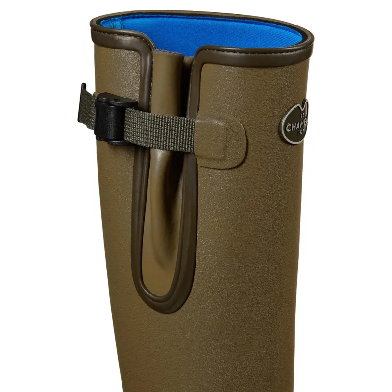 Le Chameau Vierzonord Neoprene Lined Womens Rubber Boots - Vert Vierzon-6